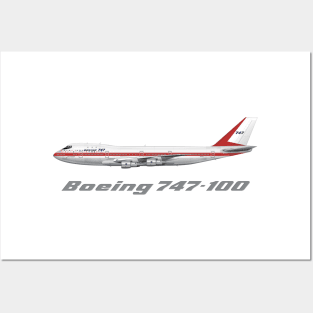 The First 747 Ever Built Posters and Art